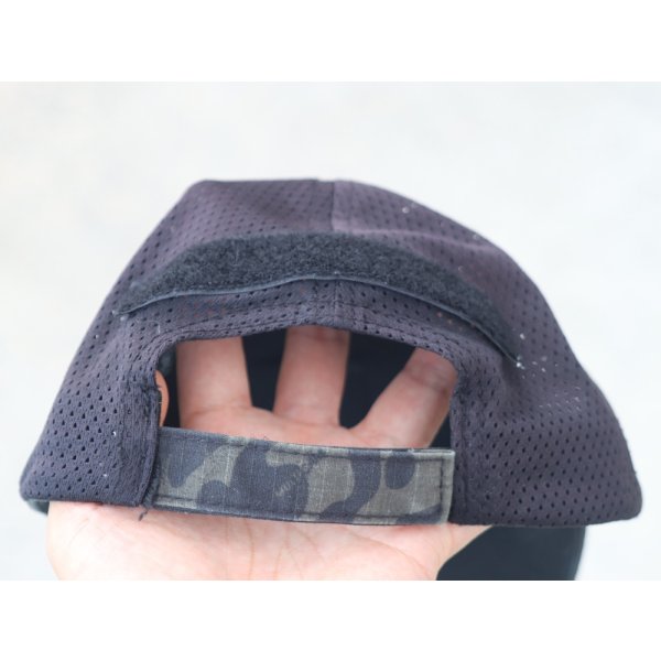 画像5: コンドルTCM-021タクティカルメッシュキャップMULTICAM BLACK迷彩