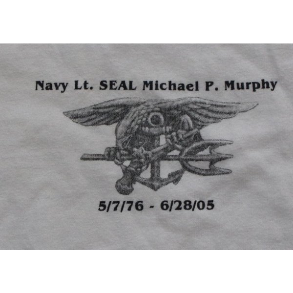 画像3: ギルダン米軍 米海軍SEALs戦没者Tシャツ白LARGE
