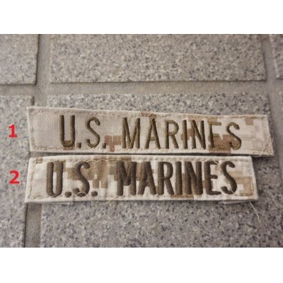 画像1: 米軍 米海兵隊デザートMARPAT迷彩U.S. MARINESテープ