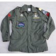 画像1: 韓国軍ヤサン(フィールドジャケット)OD空輸特戦団兵長パッチ付5号 (1)