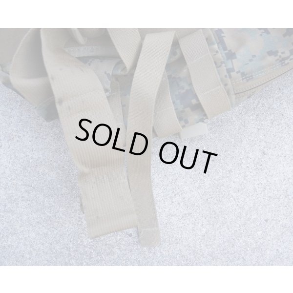 画像8: 米軍ILBE APB03アサルトパック ウッドランドMARPAT迷彩ファステックス欠損有り (8)