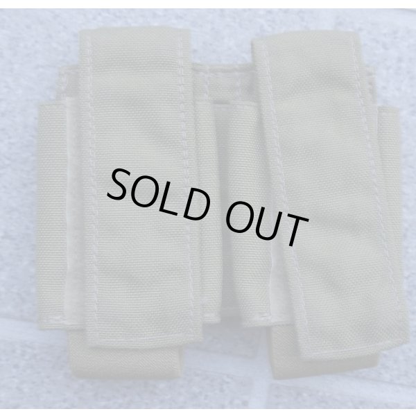 画像1: 米軍イーグルSFLCSダブル40mmグレネードポーチ カーキ (1)