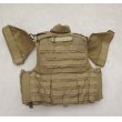 画像2: 米軍イーグルMAR CIRASボディアーマー ショルダー・ネックアーマー付きLARGE CB新品 (2)