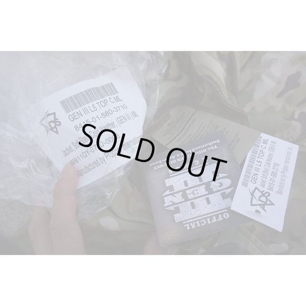 画像3: 米軍ECWCS Gen3 LV5ソフトシェルジャケットOEFCP(MULTICAM迷彩)MEDIUM-LONG新品 (3)