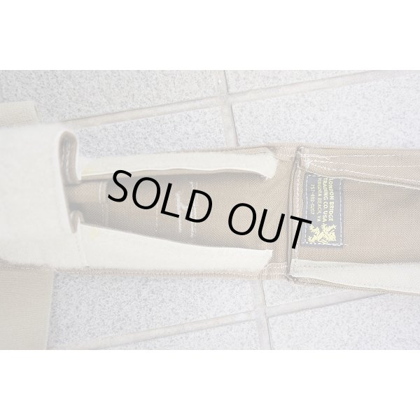 画像3: 米軍放出LBT-9003BレッグブリーチャーポーチCB(コヨーテブラウン)黒ファスロット品 (3)