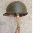 画像1: 米軍M1ヘルメット第二次世界大戦後期〜1950年代型 (1)