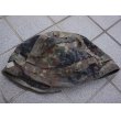 画像1: ドイツ連邦軍(ドイツ軍)フレック(フレクター)迷彩ヘルメットカバー カスタム品 (1)