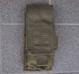画像: 米軍イーグルSFLCSシングルマガジンポーチ カーキ新品