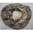画像2: 米軍 米海兵隊ウッドランドMARPAT迷彩ブーニーハットMedium (2)