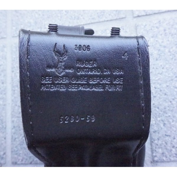 画像3: 米法執行機関放出サファリランド6280ヒップホルスター旧仕様スタームルガーP94用 (3)