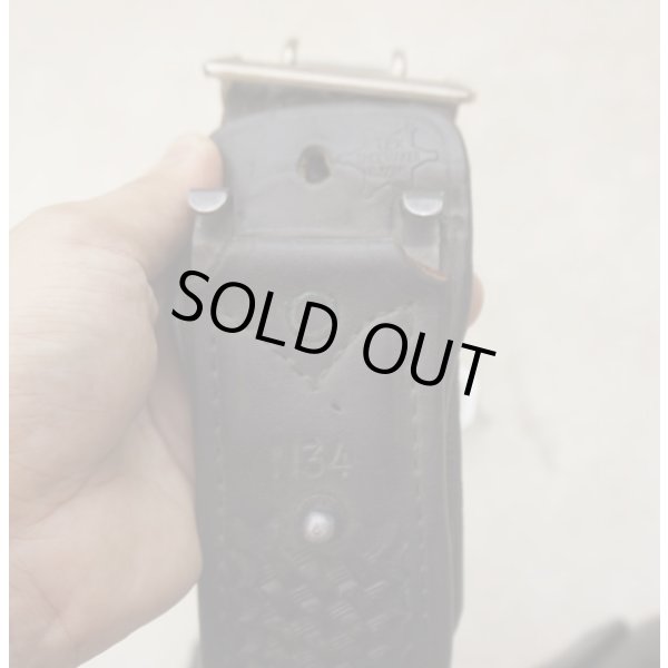 画像7: 米法執行機関放出ポリスベルトセット(ビアンキ製4インチリボルバー用ホルスター・TEX SHOEMAKER&SONS製ベルトなどがセット) (7)