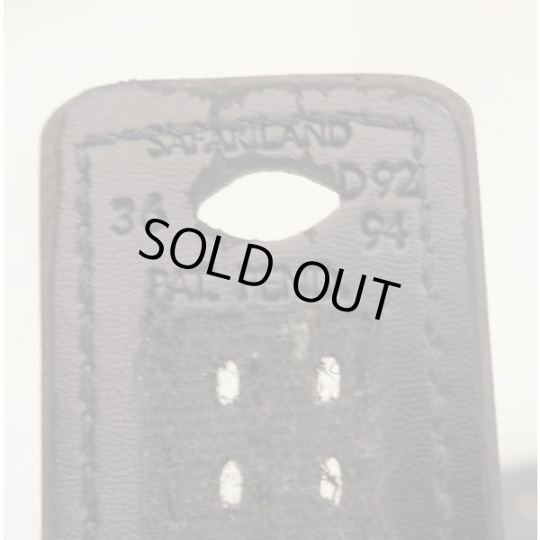 画像7: 米法執行機関放出ポリスベルトセット ウエスト85cm向け(4インチリボルバー用ホルスター・サファリランド製ベルトなどがセット) (7)