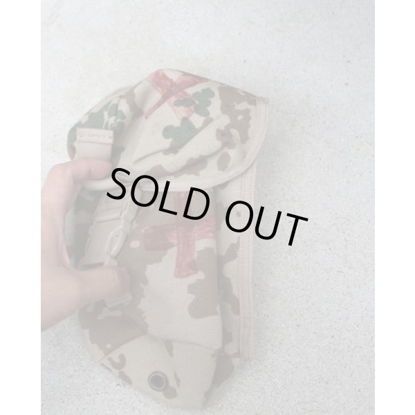 画像3: ドイツ連邦軍（ドイツ軍）デザートフレクター迷彩IdZユーティリティポーチ (3)