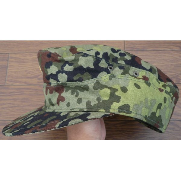 画像2: ドイツ連邦軍(西ドイツ軍)試作フレクター迷彩キャップ帽 (2)