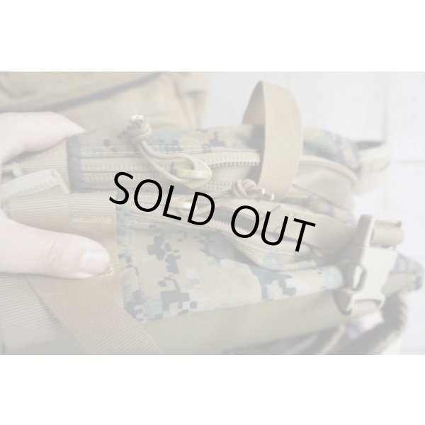 画像6: 米軍ILBE APB03アサルトパック ウッドランドMARPAT迷彩ファステックス欠損有り (6)