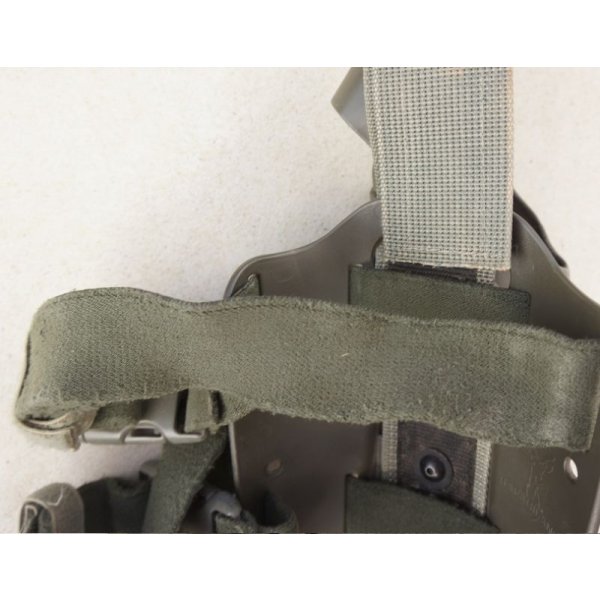 画像3: 米軍放出サファリランド6004レッグホルスターODベレッタM92用 (3)