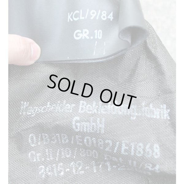 画像6: 西ドイツ軍（ドイツ連邦軍）NBCスーツ上下セット+NBCグローブ+NBCブーツ+専用ケースサイズGr.II新品 (6)