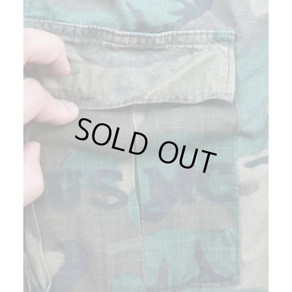 画像3: 米軍ERDL RDF(LC-1)リーフ迷彩ジャケットSMALL-REGULAR(ブラウンリーフ生地使用品) (3)