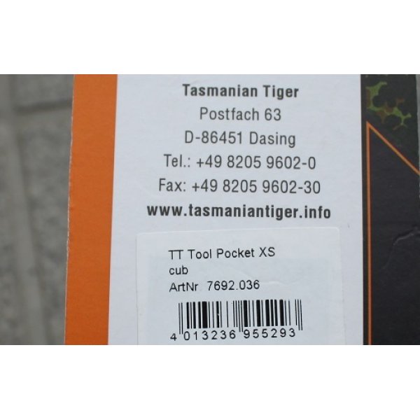 画像3: Tasmanian Tiger製ツールポーチXS OD新品 (3)