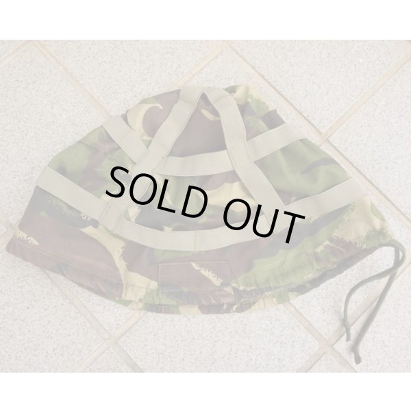 画像1: 英軍DPM迷彩mk6ヘルメット用ヘルメットカバーMedium (1)