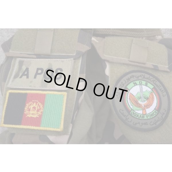 画像7: アフガニスタンNDS（国家治安局）PLAT A TAC製コンバットシャツ・コンバットパンツ徽章付きセット (7)