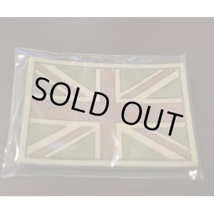 画像: 英軍ラバー製ユニオンジャック フラッグパッチ新品