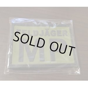 画像: Jackets To Go製ドイツ連邦軍(ドイツ軍)FELDJÄGER(憲兵)ラバー製パッチOD新品