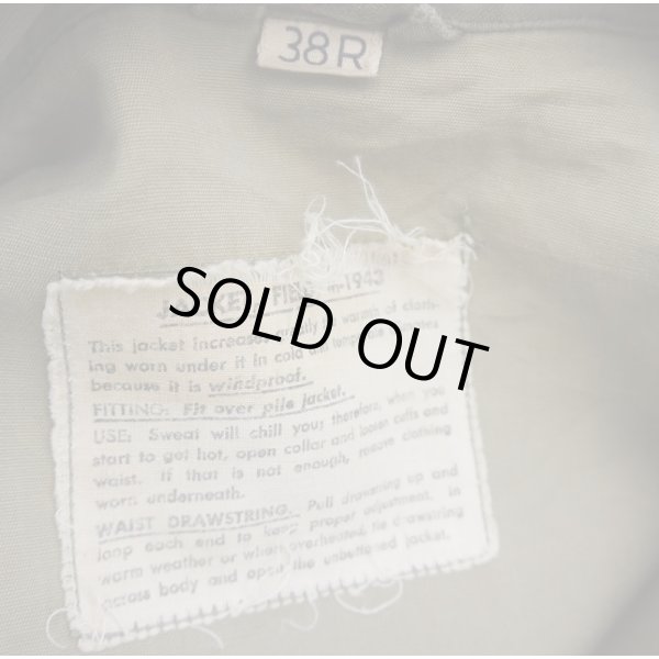 画像3: 第二次世界大戦 米軍M43フィールドジャケット サイズ38R (3)