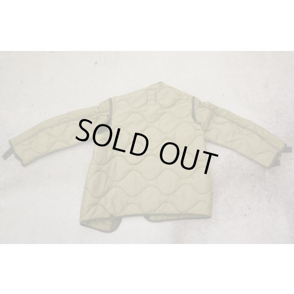 画像2: 米軍M1965(M65)フィールドジャケット用ライナー3rdタイプOD MEDIUM (2)