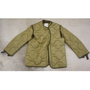 画像: 米軍M1965(M65)フィールドジャケット用ライナー3rdタイプOD MEDIUM