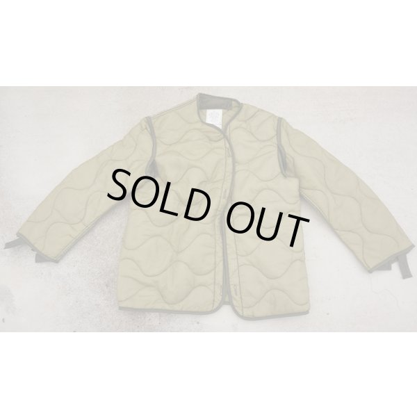 米軍M1965(M65)フィールドジャケット用ライナー3rdタイプOD MEDIUM