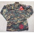 画像1: 韓国軍ウッドランド迷彩ジャケット機甲部隊パッチ付き刺繍入り (1)