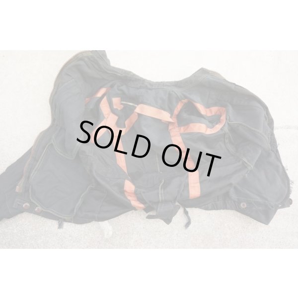 画像5: スウェーデン軍タンカースジャケット黒サイズC48 (5)