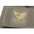 画像3: 米軍放出イーグル デューティラジオポーチ黒 新品 (3)