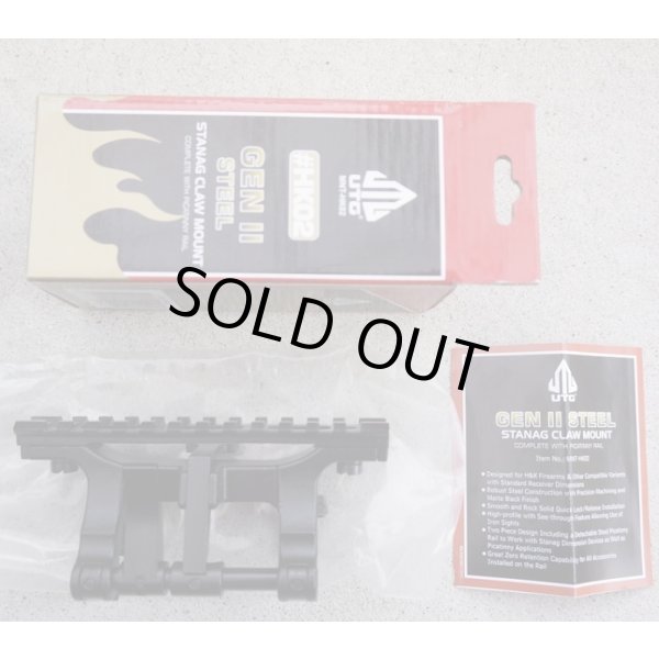 A.R.M.S.社製 スコープ用クロウ・マウント H&K G-3/MP-5極上品 警務部装備施設課特殊装備係:A.R.M.S. Claw Mount for HK