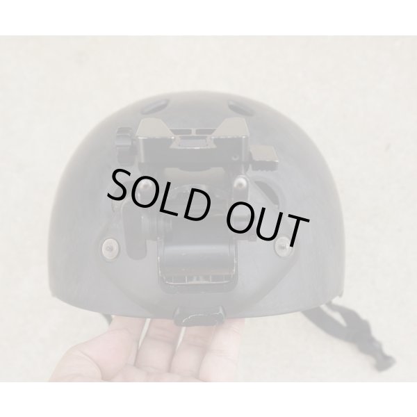 画像4: SEALs放出プロテック クラシックスケート ヘルメットLARGE黒ノロトス3ホール マウント付き (4)