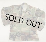 画像: 米軍放出カスタム ウッドランド迷彩BDUジャケットSMALL-SHORT