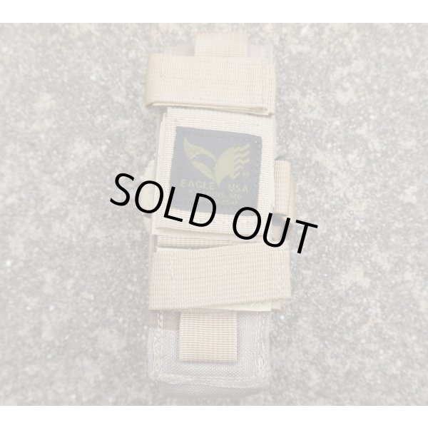 画像2: イーグル ベルトループ式GPSポーチ 3Cデザート迷彩 新品 (2)