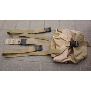 画像: 米軍放出FEDERAL COVERS & TEXTILES製RACKベスト用レッグポーチ3Cデザート迷彩 新品