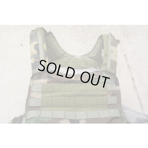 画像4: イーグルLEアーマーキャリアLARGEウッドランド迷彩 新品 (4)