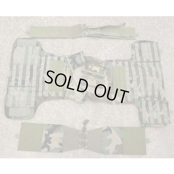 画像5: イーグルLEアーマーキャリアLARGEウッドランド迷彩 新品 (5)