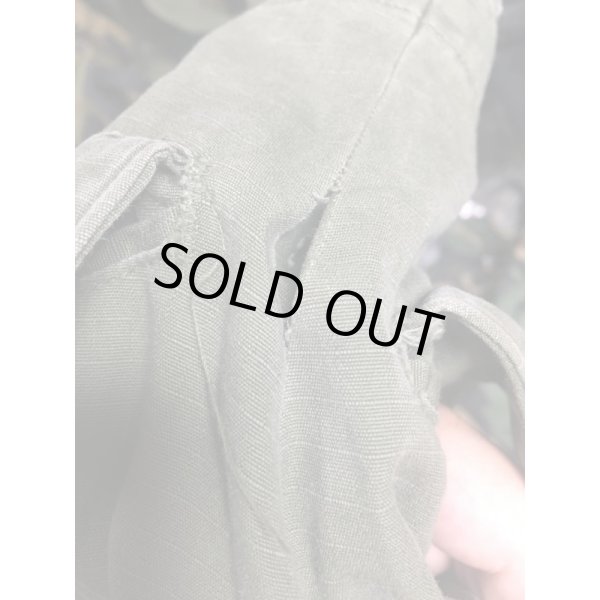 画像7: 米軍ベトナム戦争TCU(ジャングルファティーグ)パンツ4thタイプREGULAR-SMALL(SHORT-X-SMALL寸程度に改造品) (7)