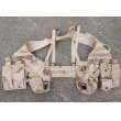 画像3: 米軍MOLLEII FLCベスト ポーチ9個セット3Cデザート迷彩 新品 (3)