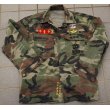 画像1: 韓国軍 海軍海兵隊ウッドランド迷彩ジャケット 刺繡パッチ付き (1)