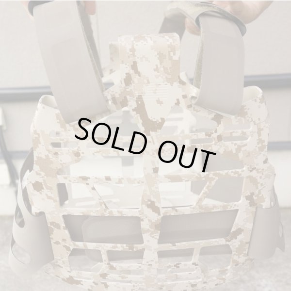 画像5: 米軍SEALsチーム10用S&SプレートフレームAOR1迷彩MEDIUM新品 (5)