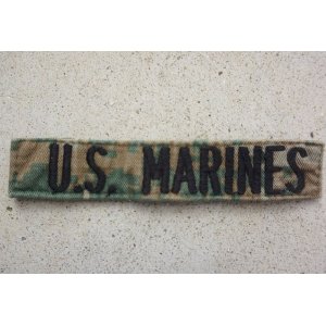 画像: 米軍 米海兵隊ウッドランドMARPAT迷彩U.S. MARINESテープ