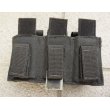 画像2: イーグル デューティトリプルピストルマガジンポーチ グロック20・グロック21用 黒 新品 (2)