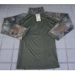 画像1: MIL-TECエルボーパッド付きコンバットシャツ ドイツ連邦軍フレクター迷彩 新品 (1)