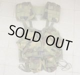 画像: 米軍放出ブラックホークLBVタクティカルベスト ウッドランド迷彩 黒ファスロット