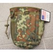 画像1: MFH製ダンプポーチ ドイツ連邦軍フレクター迷彩(フレック迷彩)新品     (1)